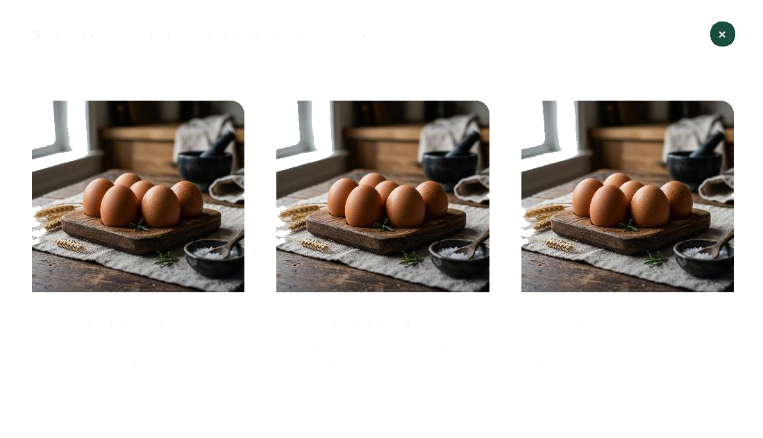 Huevos de Doble Yema